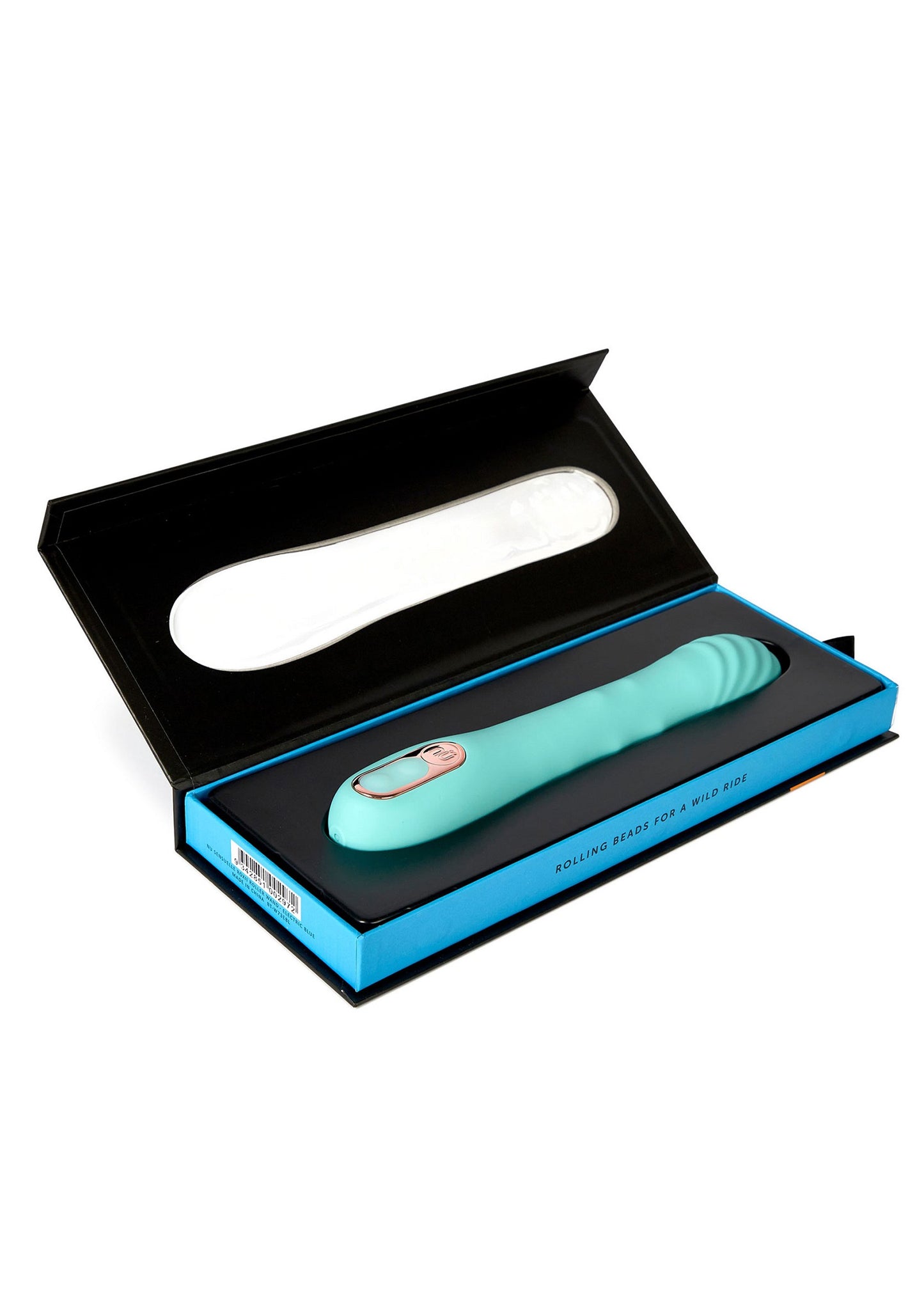 Nu Sensuelle Roxii Roller Motion Wand AQUA - 3