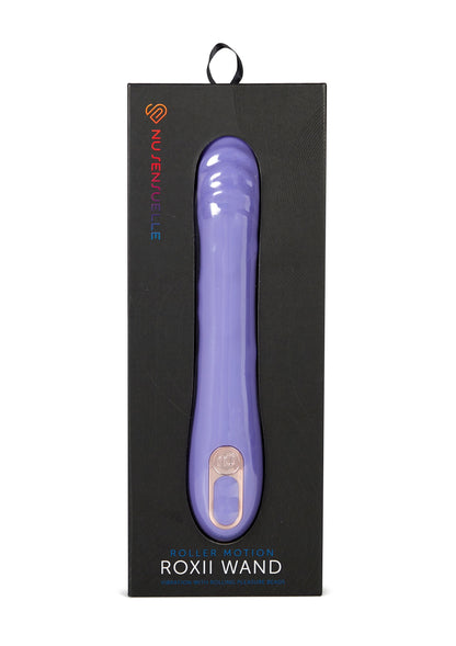 Nu Sensuelle Roxii Roller Motion Wand VIOLET - 2