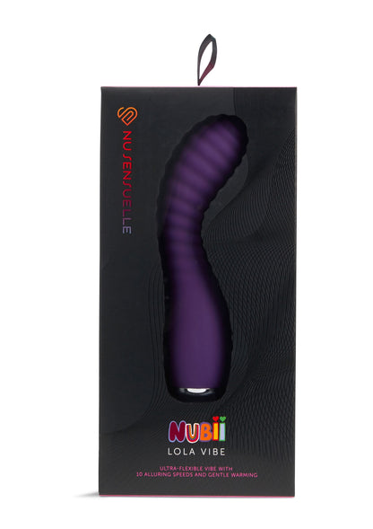 Nu Sensuelle Lola Flexible Warming Vibe PURPLE - 3