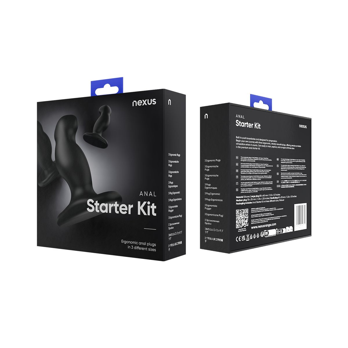 Nexus - Anal Starter Kit - 3 stuks - 8