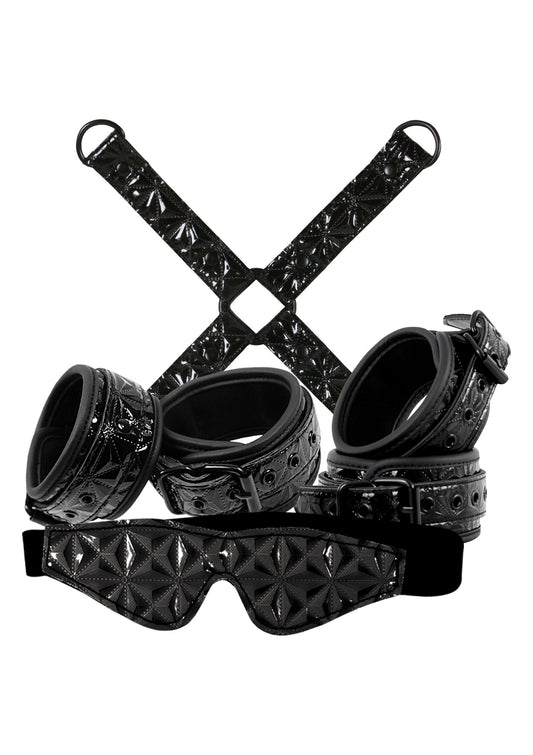 NS Novelties Sinful Bondage Kit - Schwarz