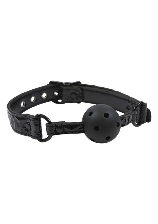 NS Novelties Sinful Ball Gag - Schwarz