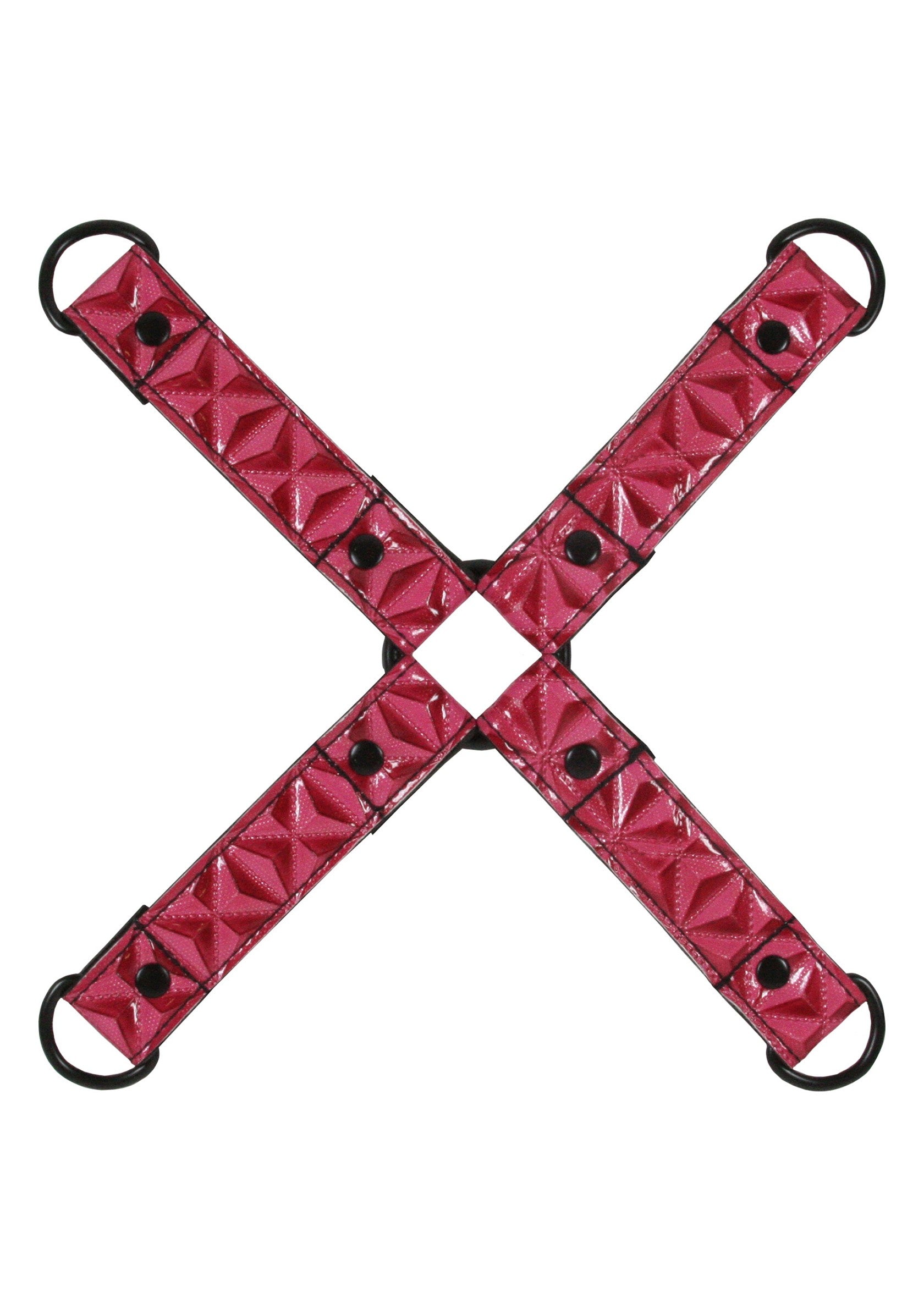 NS Novelties Sinful Hogtie PINK - 0