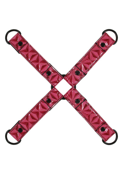 NS Novelties Sinful Hogtie PINK - 0