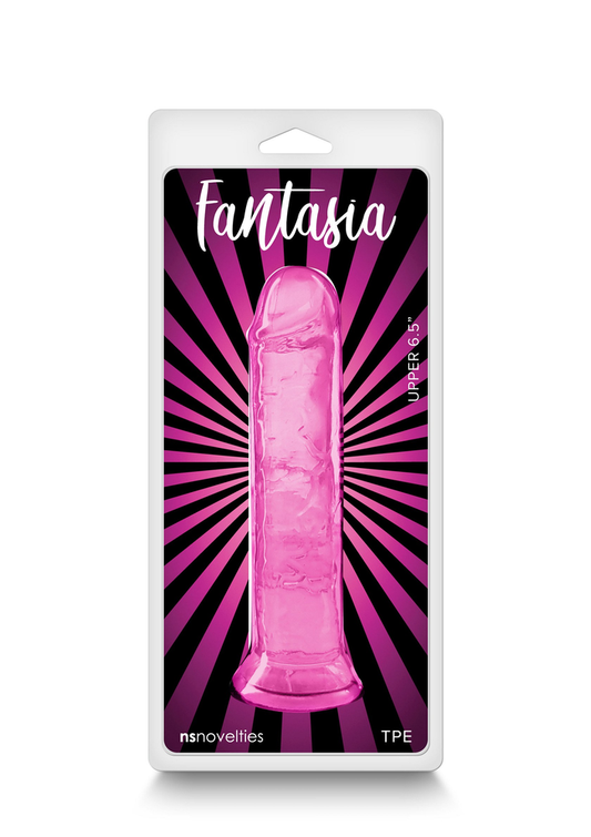 NS Novelties Fantasia Upper 6.5' - Rosa