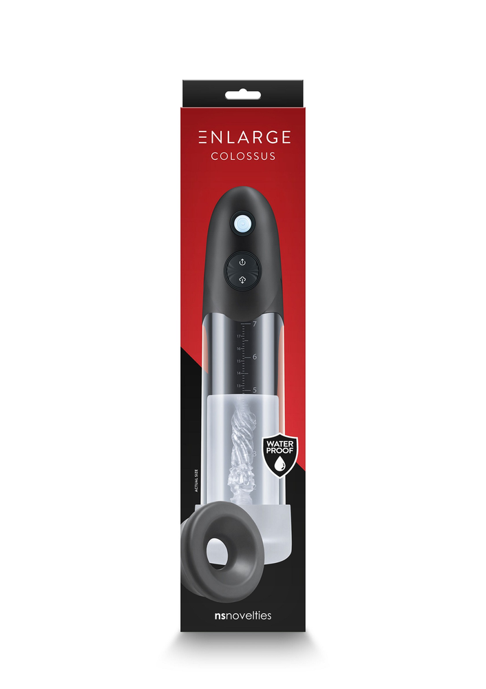 NS Novelties Enlarge Colossus Pump BLACK - 2