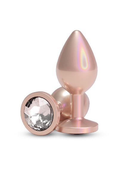 Iridescent Plug Medium ROSEGOLD - 0
