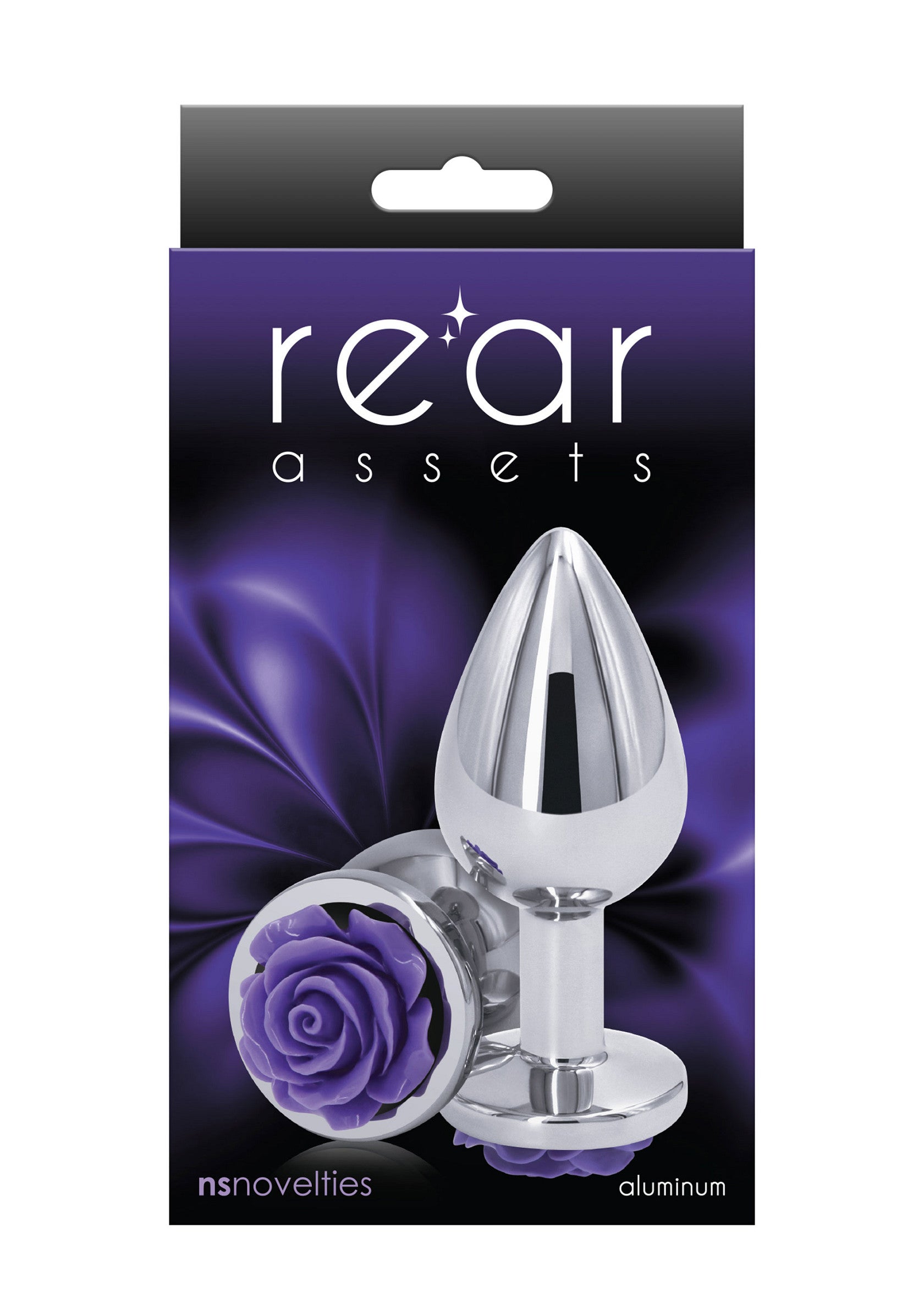 Rose Buttplug Medium PURPLE - 6