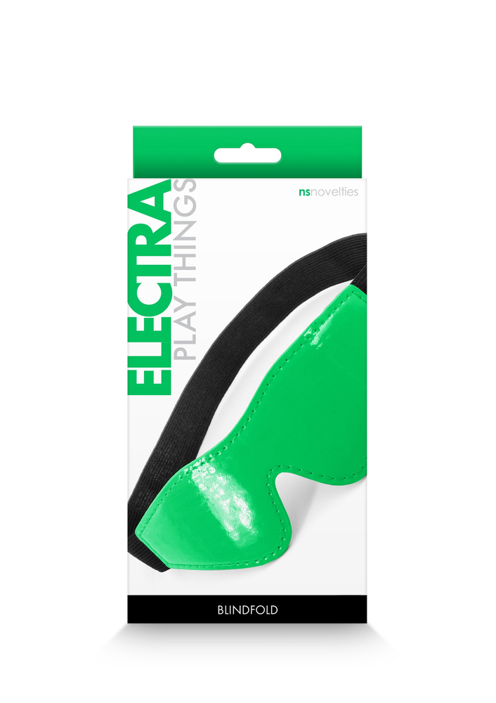 NS Novelties Electra Blindfold GREEN - 1