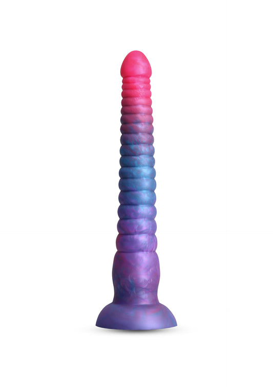 Stacked 9 inch Dildo - Blau