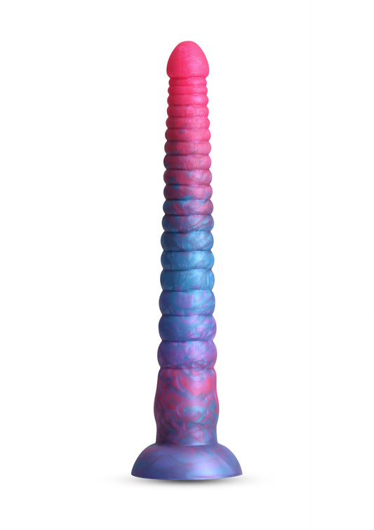 Stacked 12 inch Dildo - Blau