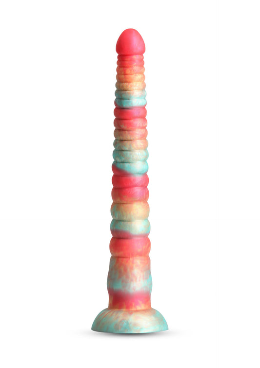 Stacked 12 inch Dildo - Rot