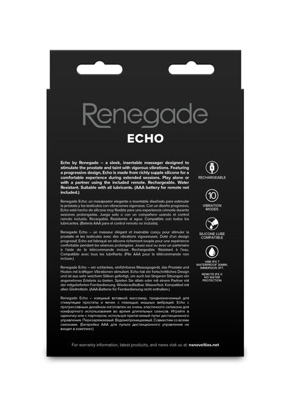 Echo Prostate Plug BLACK - 2