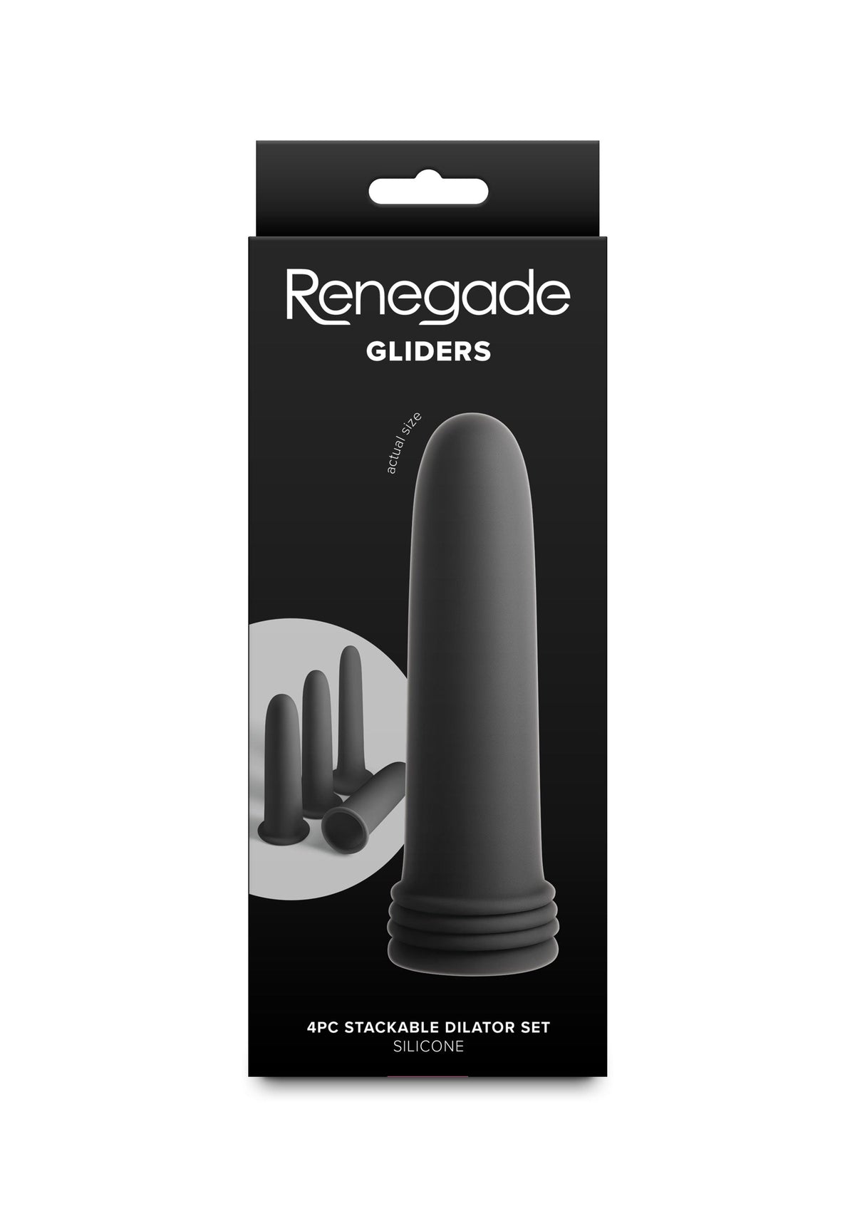 Gliders Anal Vibrator BLACK - 1