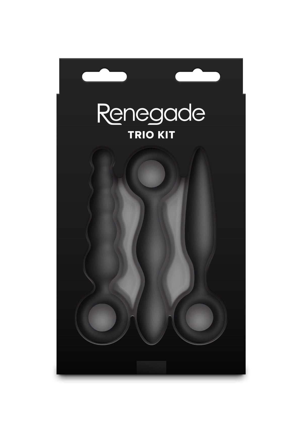 Trio Kit Buttplugs BLACK - 2
