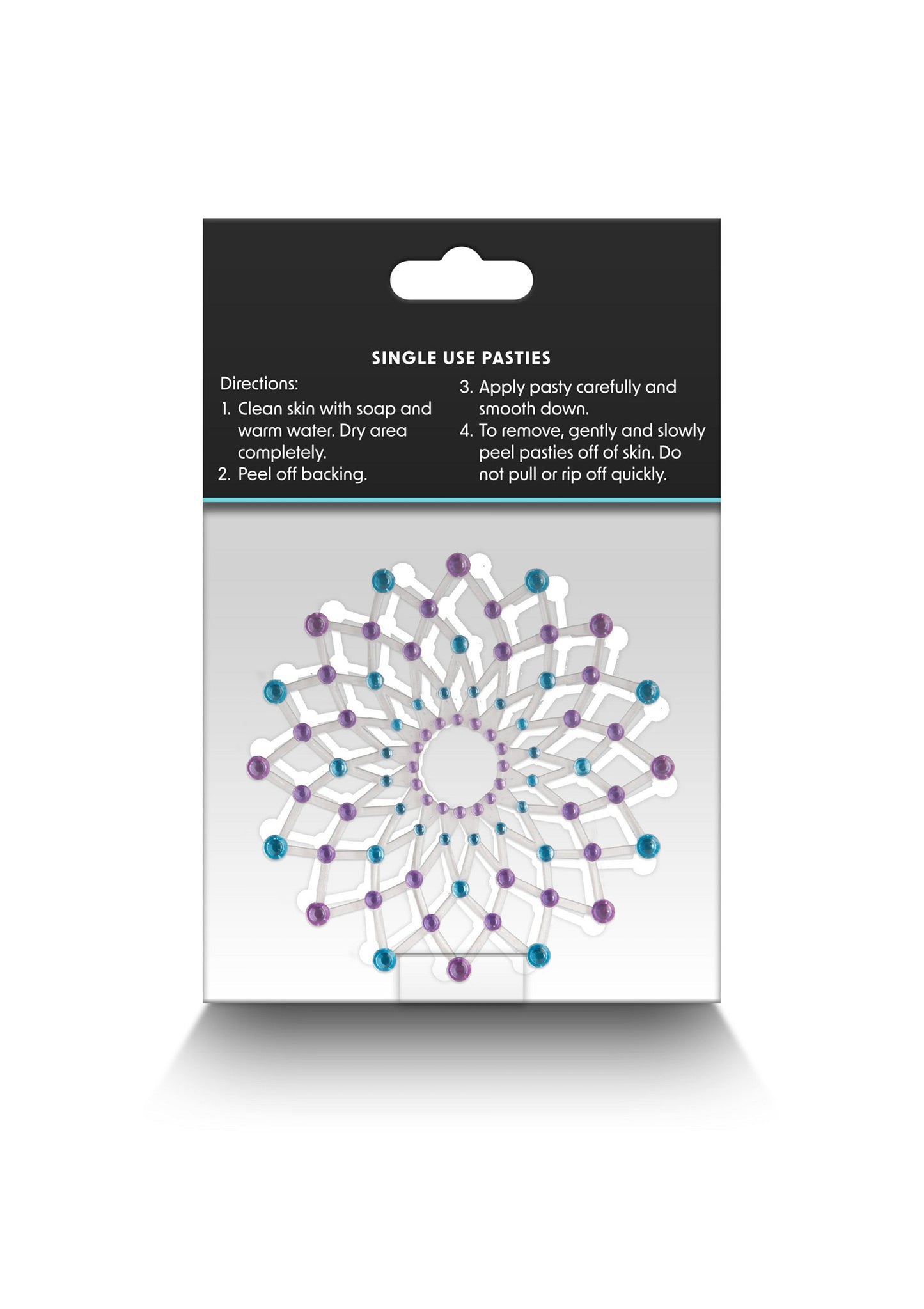 NS Novelties Pretty Pasties Charm II BLUE - 1