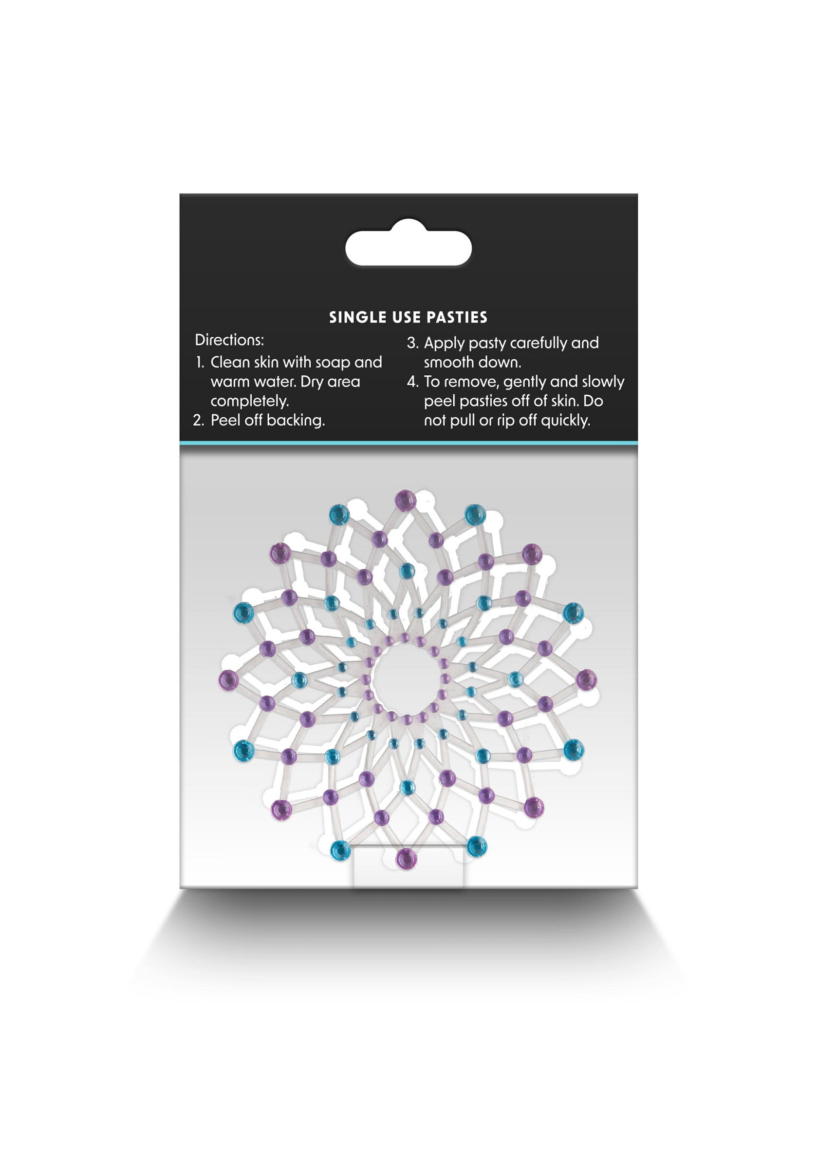 NS Novelties Pretty Pasties Charm II BLUE - 1