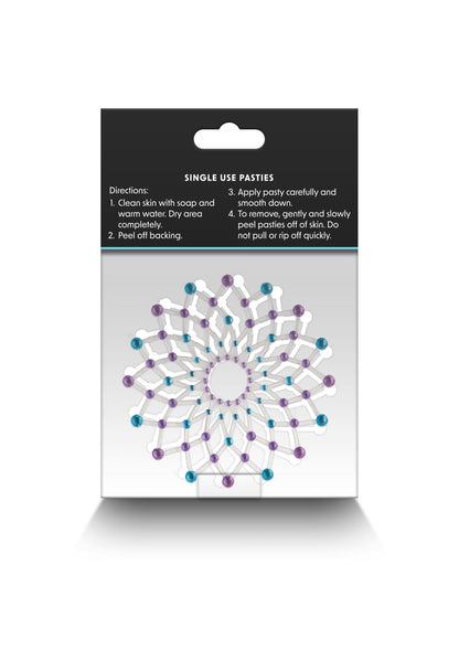 NS Novelties Pretty Pasties Charm II BLUE - 1