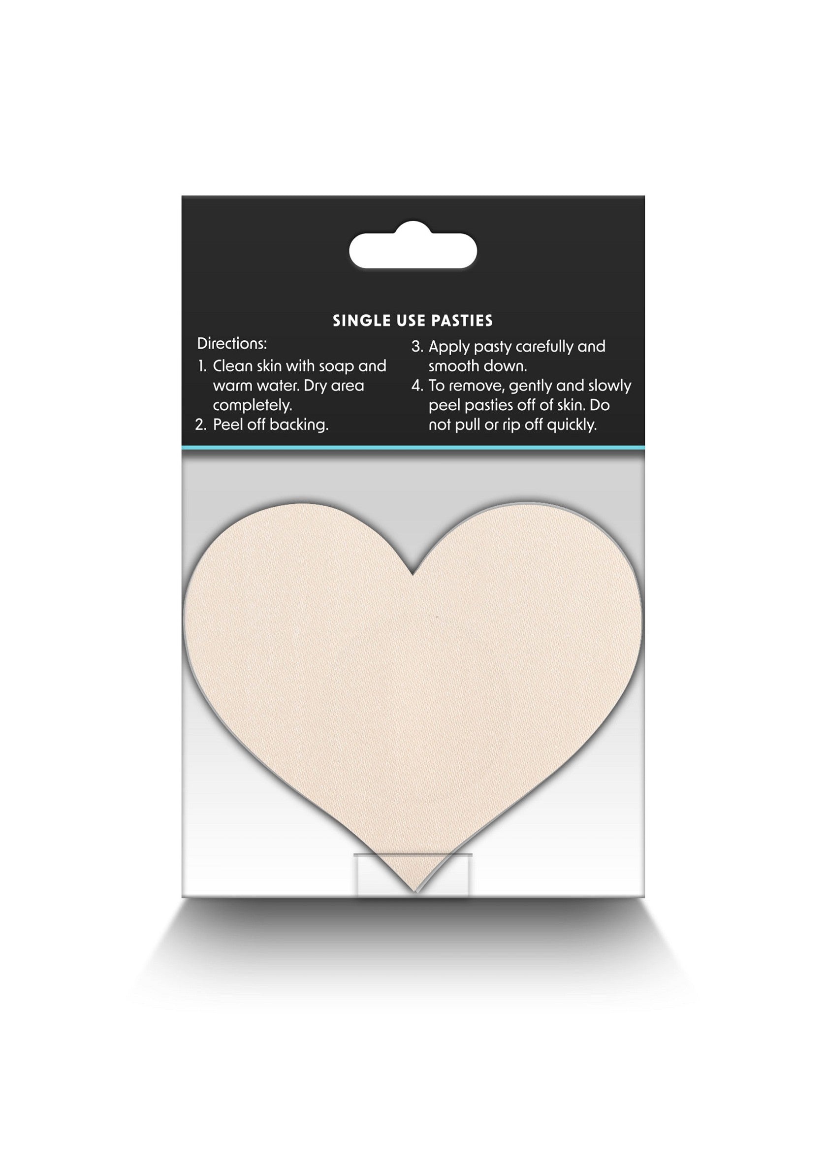 NS Novelties Pretty Pasties Heart I Assorted 4 Pair ASSORT - 0