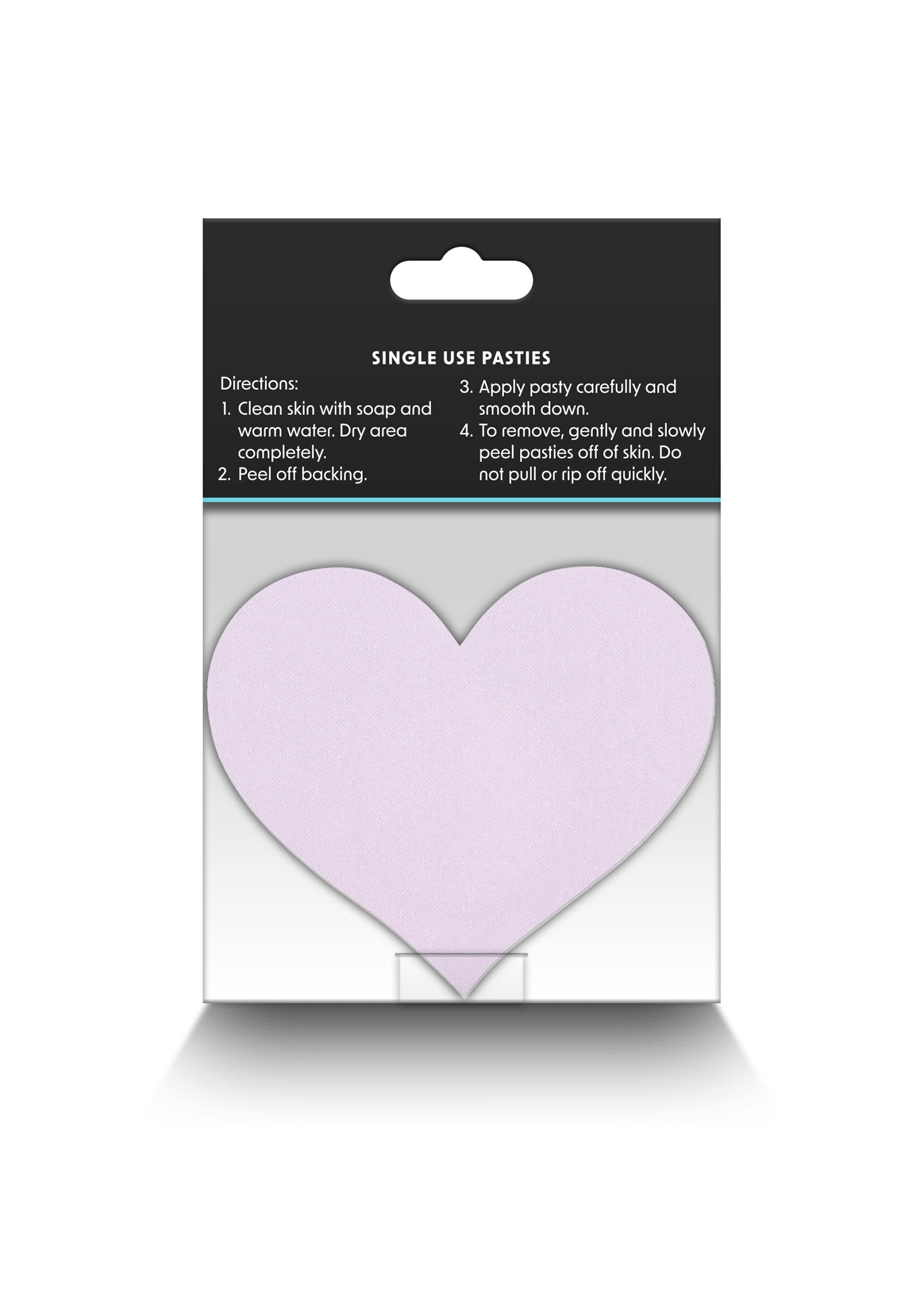NS Novelties Pretty Pasties Heart II Assorted 4 Pair ASSORT - 2