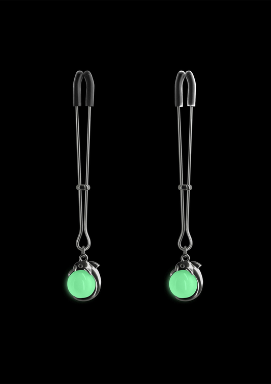 NS Novelties Bound Nipple Clamps G1 - Schwarz