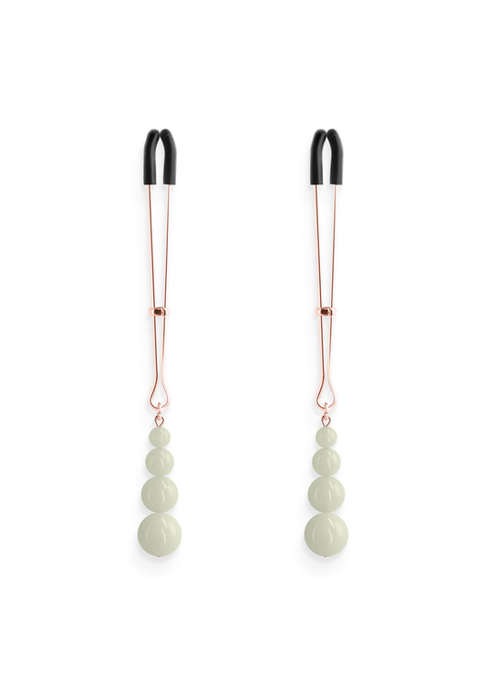 NS Novelties Bound Nipple Clamps G2 - Gold