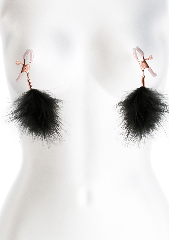 NS Novelties Bound Nipple Clamps F1 BLACK - 2