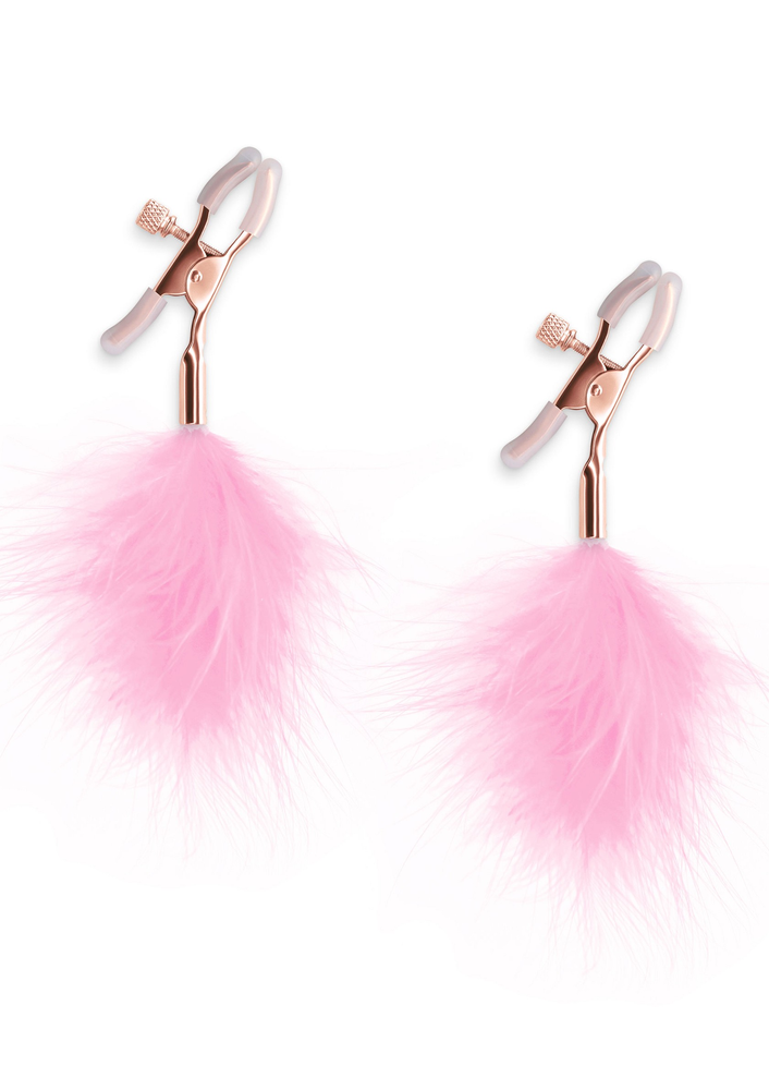 NS Novelties Bound Nipple Clamps F1 PINK - 1