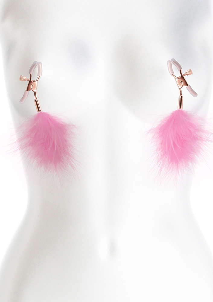 NS Novelties Bound Nipple Clamps F1 PINK - 0