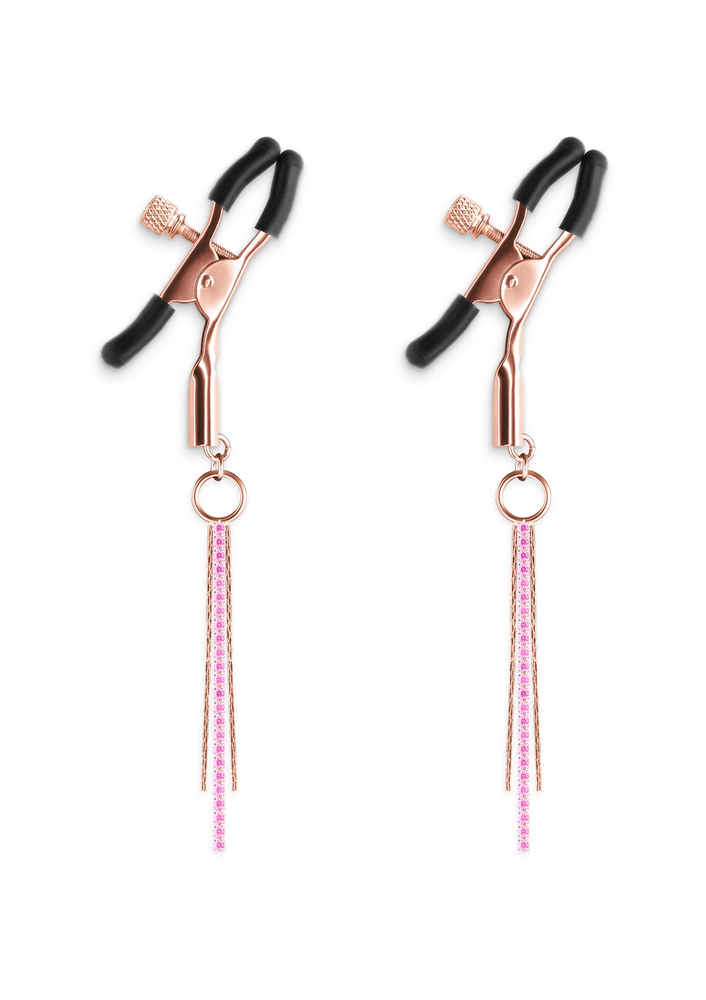 NS Novelties Bound Nipple Clamps D3 ROSEGOLD - 1