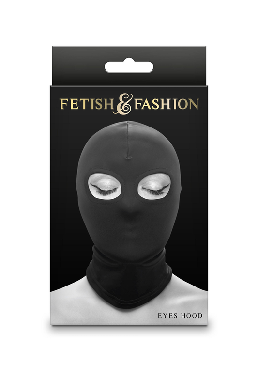 NS Novelties Fetish & Fashion Eyes Hood - Schwarz