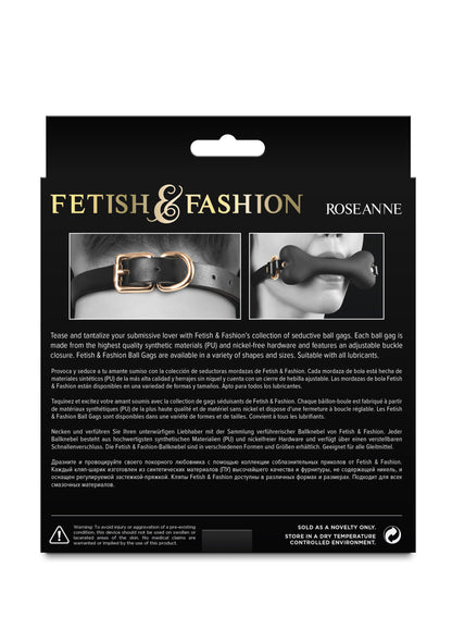 NS Novelties Fetish & Fashion Roseanne Gag BLACK - 2