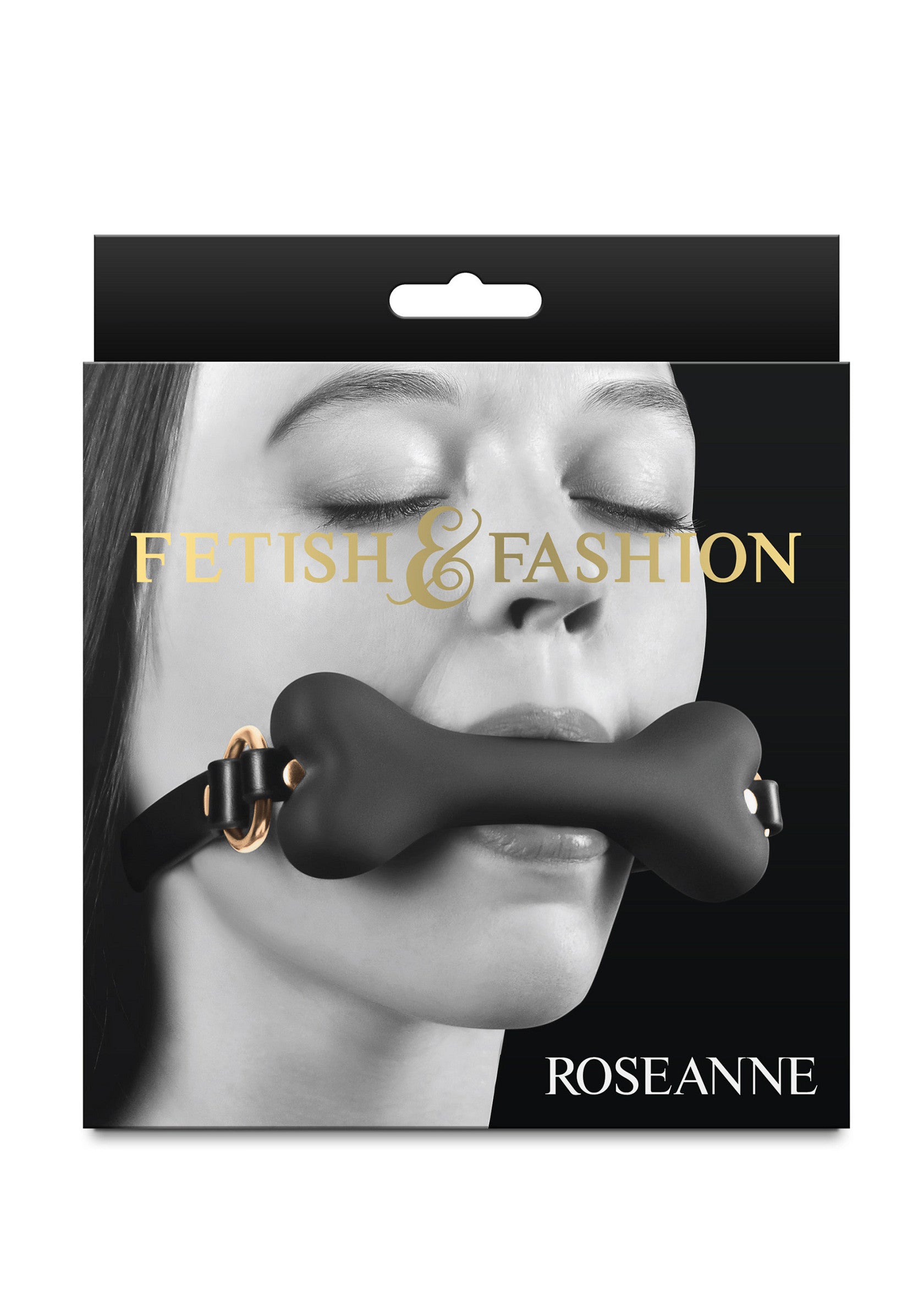 Fetish & Fashion Roseanne Gag BLACK - 1