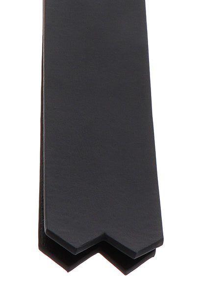 Hidden Desire Masters Real Leather Double-Layer Slapper BLACK - 5