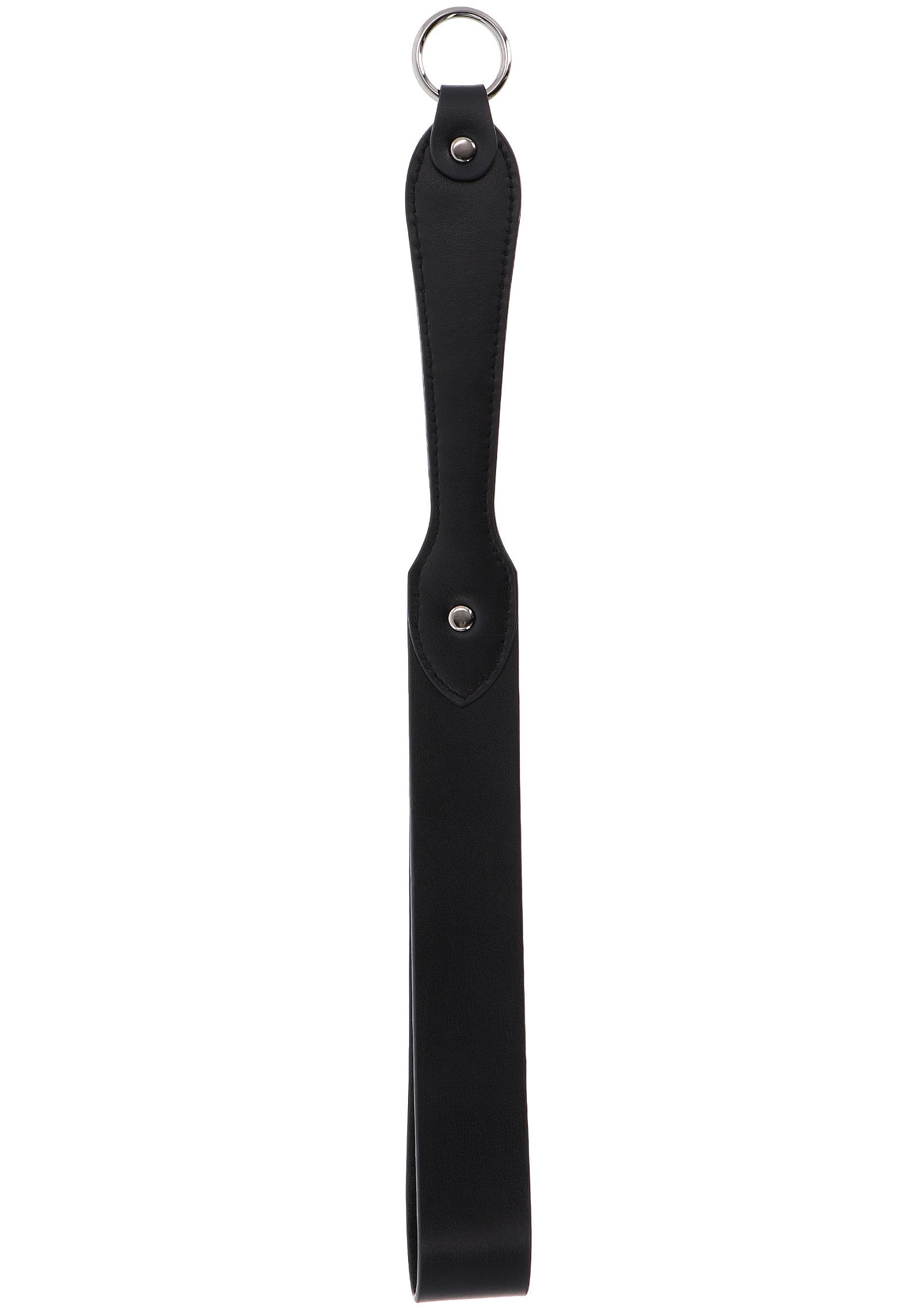 Hidden Desire Masters Real Leather Belt Slapper BLACK - 4