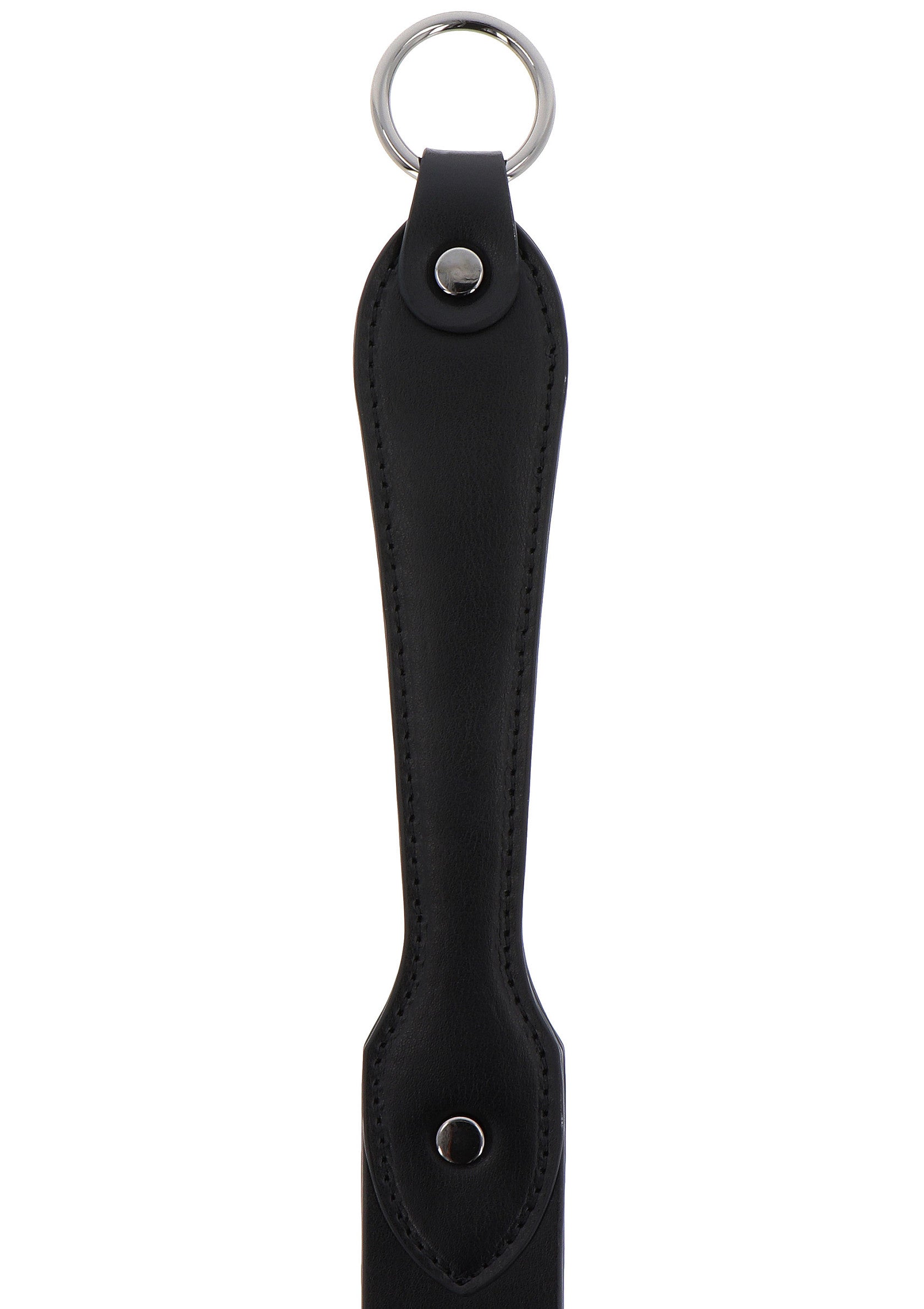 Hidden Desire Masters Real Leather Belt Slapper BLACK - 3