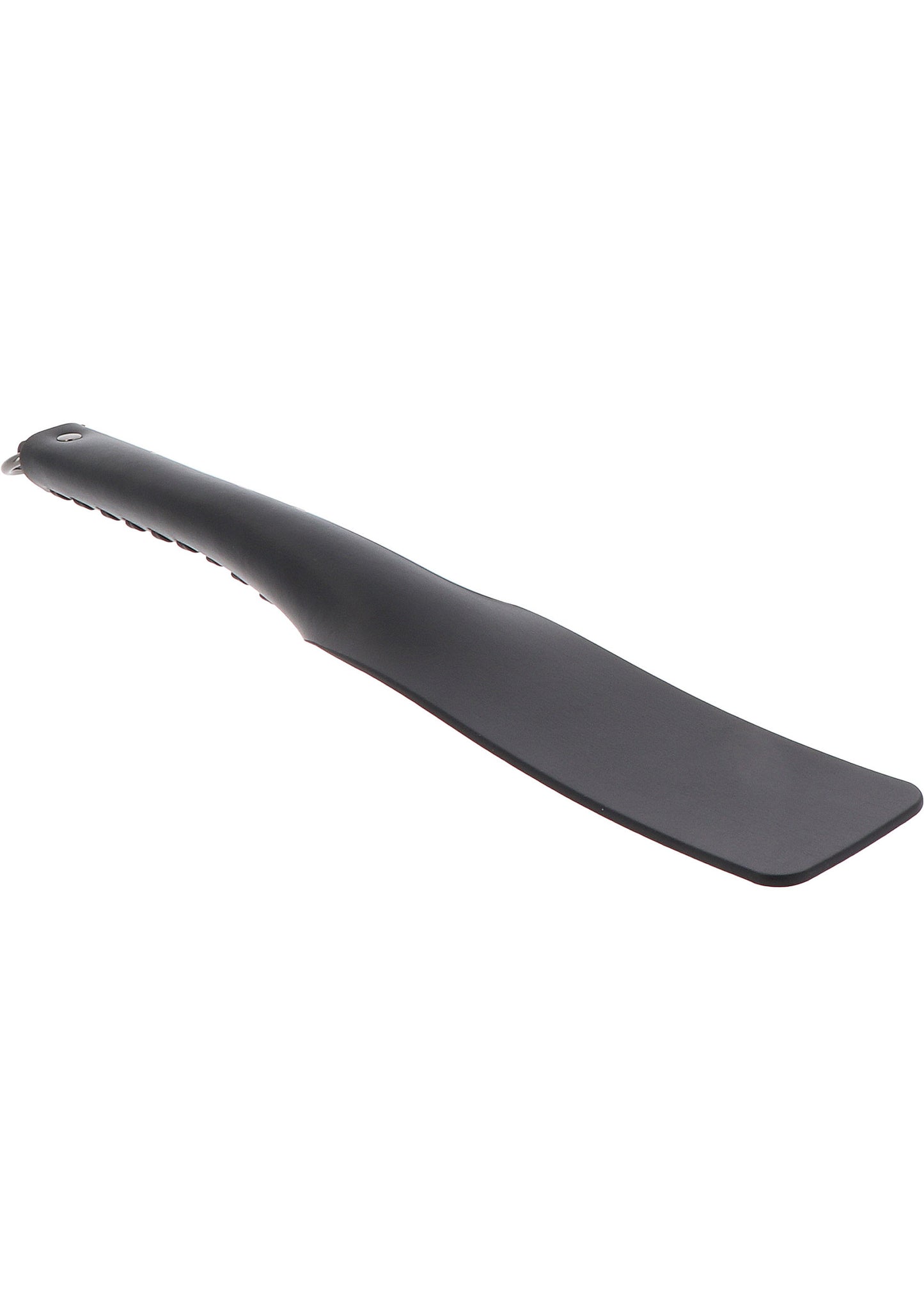 Hidden Desire Masters Real Leather Lace-Up Slapper BLACK - 1
