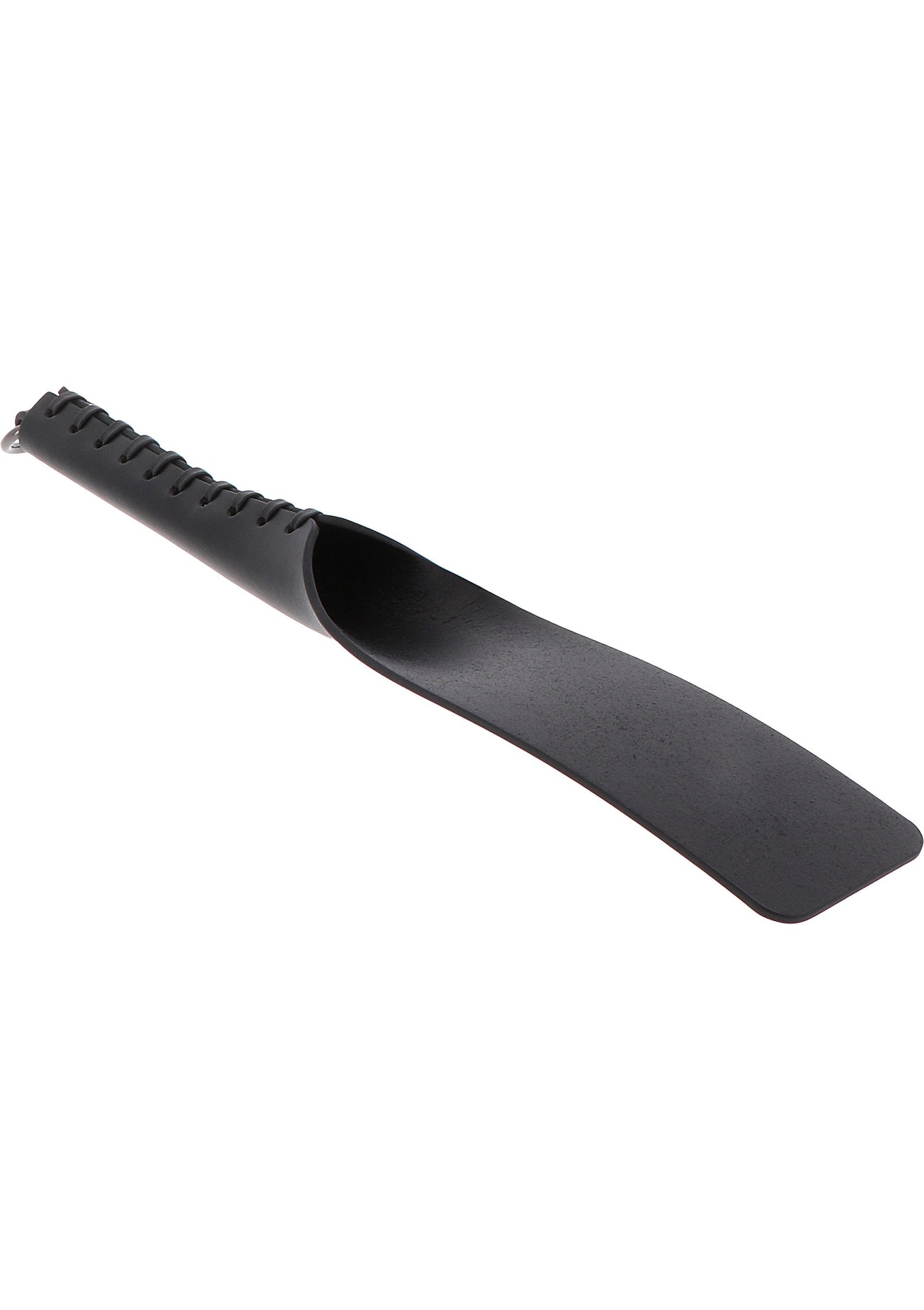 Hidden Desire Masters Real Leather Lace-Up Slapper BLACK - 3