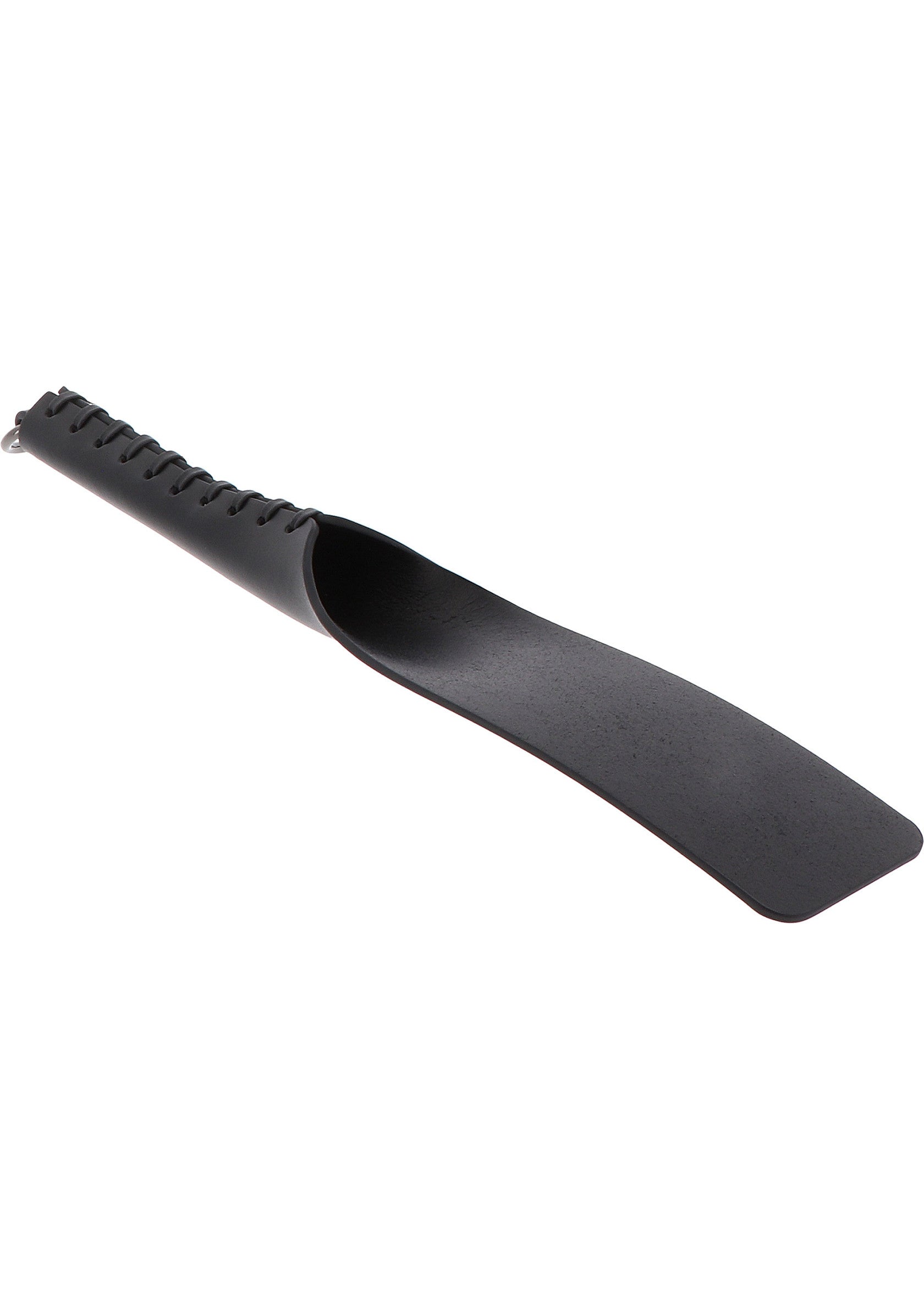 Hidden Desire Masters Real Leather Lace-Up Slapper BLACK - 3