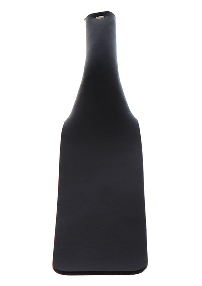 Hidden Desire Masters Real Leather Lace-Up Slapper BLACK - 0