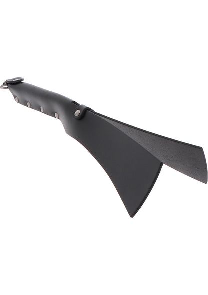 Hidden Desire Masters Real Leather Split Slapper BLACK - 4