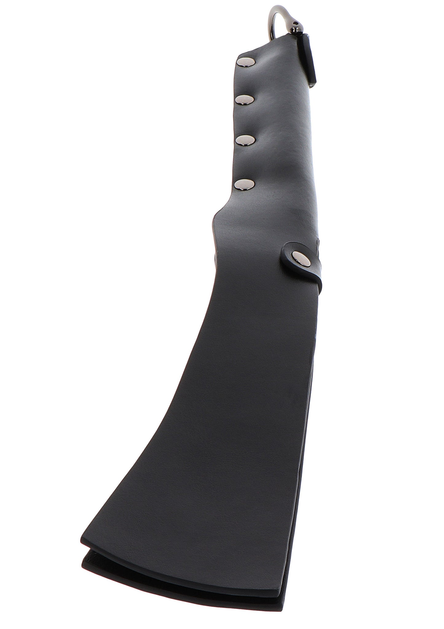 Hidden Desire Masters Real Leather Split Slapper BLACK - 5