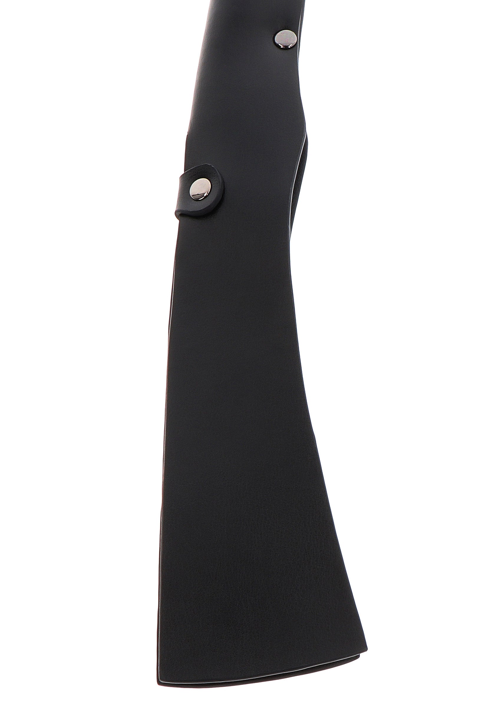 Hidden Desire Masters Real Leather Split Slapper BLACK - 2