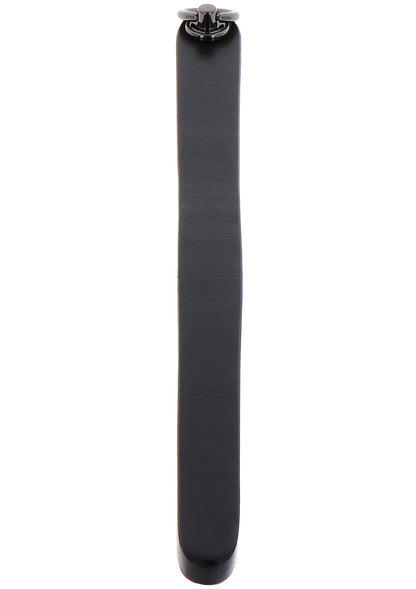 Hidden Desire Masters Real Leather Ruler BLACK - 3