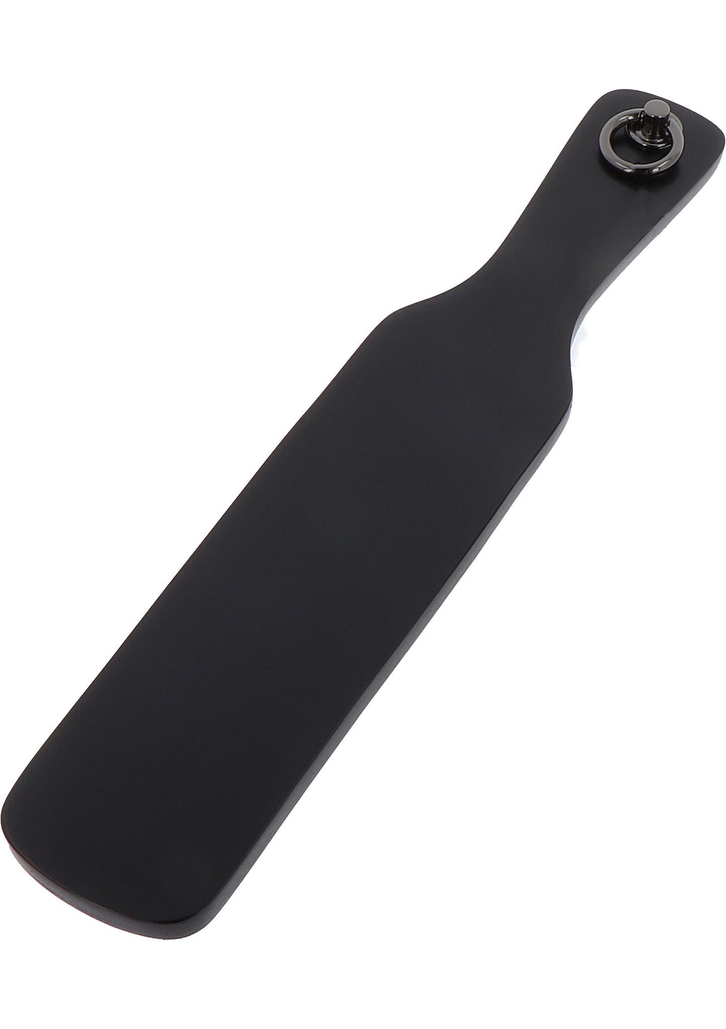 Hidden Desire Masters Real Leather Spanking Paddle BLACK - 0