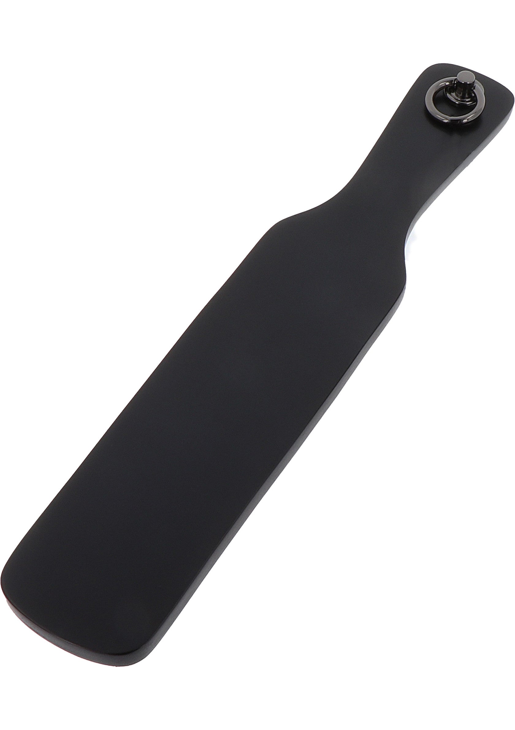 Hidden Desire Masters Real Leather Spanking Paddle BLACK - 0