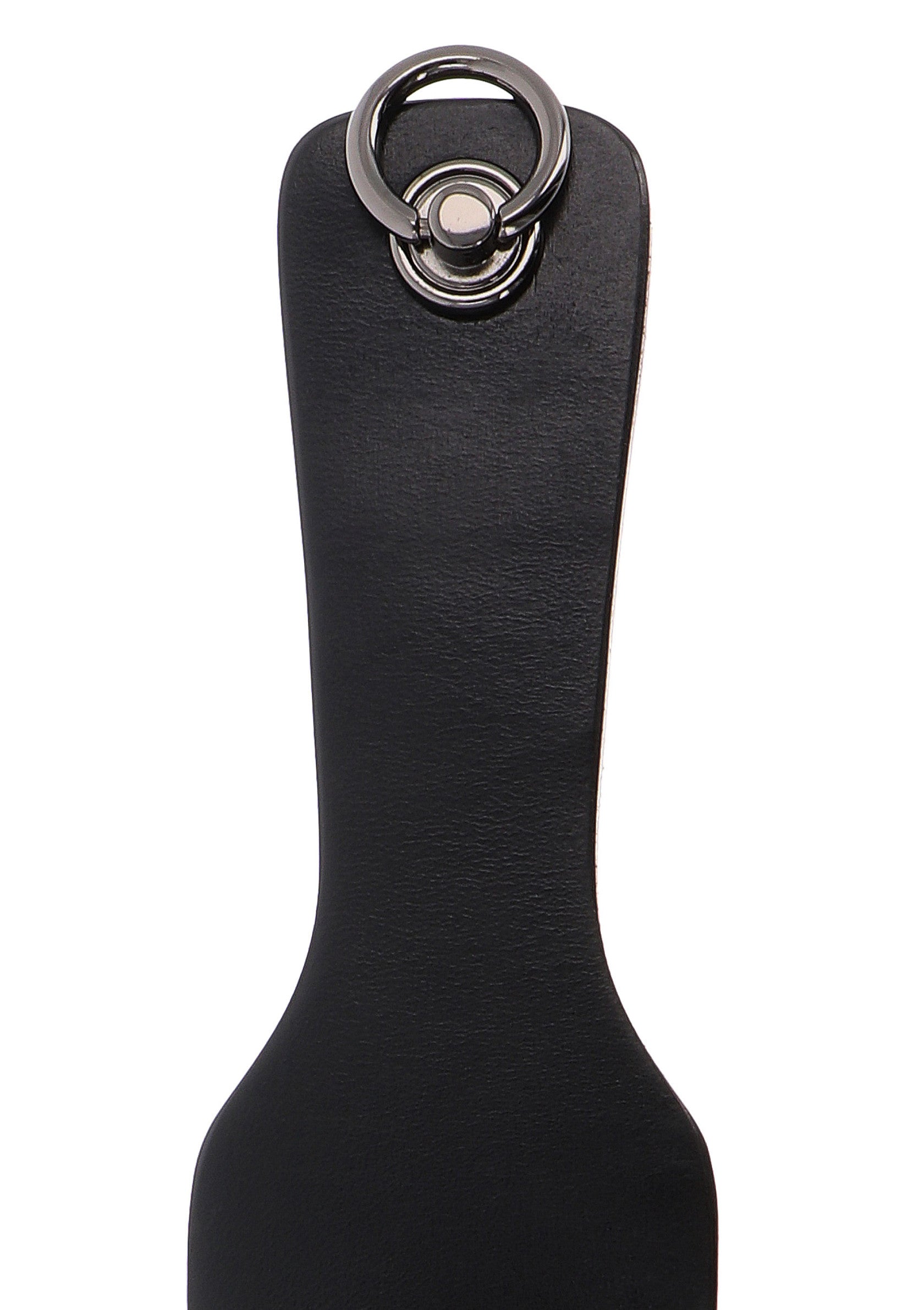 Hidden Desire Masters Real Leather Spanking Paddle BLACK - 2