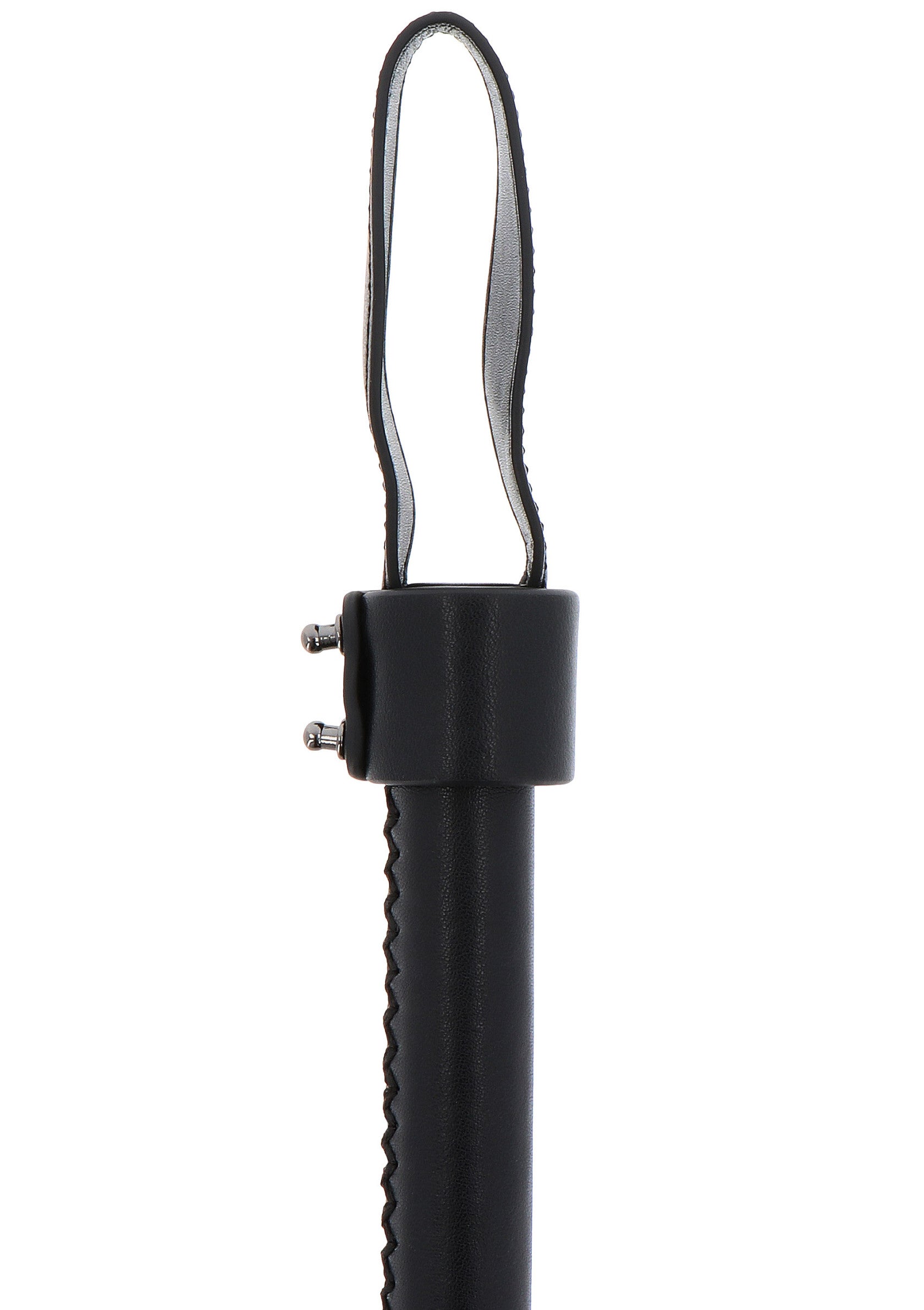Hidden Desire Masters Real Leather Chain Whip BLACK - 5