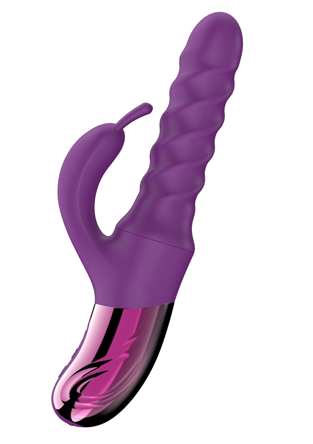 Swirl Rabbit Vibrator PURPLE - 1