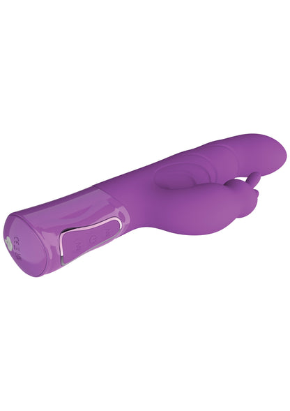 Vibrating G-Spot Thick Rabbit Vibrator PURPLE - 4